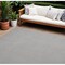 Homeroots 12' X 15' Gray Indoor Outdoor Area Rug 522312 - alternate 4