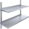 Amgood 16 in. x 48 in. Two-Tier Metal Wall Mount Shelf WSD-1648-Z - alternate 1