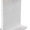 Homeroots 22" White Marble Pedestal End Table 569941 - alternate 6