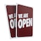 Signmission We Are Open, Plastic Signs Only 24 Inch x 36 Inch, Corrugated Plastic, 2PK CSB-2436-2PACK-30431 - alternate 1