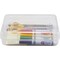 Advantus Pencil Box Clear, 6PK 34104 - alternate 1