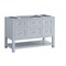 James Martin Vanities Breckenridge 48in Single Vanity, Serenity Blue, w/ 3 CM Parisien Bleu Quartz Top 330-V48-SRB-FPBL - alternate 5