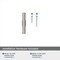 Amerock Riva 2-1/2 in 64 mm Length Satin Nickel Cabinet Knob BP55361G10 - alternate 2