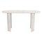 Homeroots 58" White Solid Wood Oval Console Table 668866 - alternate 4