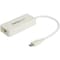 Startech.Com USB C GIGABIT ETHERNET ADAPTER SECURELY CONNECTS TO WIRED NETWORK LAN USING RJ US1GC301AUW - alternate 1
