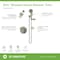 Symmons Elm HydroMersion Multi Mode Shower Trim with Hand Shower (Valve Not Included) S5598STN15TRM - alternate 2