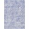 Homeroots 10' X 14' Sky Blue And Ivory Geometric Washable Indoor Outdoor Area Rug 603298 - alternate 6