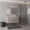 Homeroots 32" Natural Wood Freestanding Bathroom Vanity With White Sink And Two Drawers 627465 - alternate 4