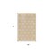 Homeroots 4' X 6' Beige And Ivory Geometric Indoor Outdoor Area Rug 572554 - alternate 5