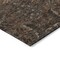 Homeroots 9' X 12' Brown Tan And Charcoal Damask Washable Indoor Outdoor Area Rug 603315 - alternate 3