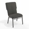 Flash Furniture Advantage Charcoal Gray Discount Church Chair, 21" Wide EPCHT-111 - alternate 1