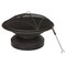 Outdoor Expressions 35'' Antique Bronze Round Steel Fire Pit FT-51158B - alternate 1