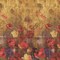 Homeroots 8' X 10' Gold Red And Brown Floral Washable Indoor Outdoor Area Rug 597060 - alternate 5