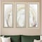 Homeroots Set Of Three Oyster Shell White Framed Print Wall Art, 3PK 416457 - alternate 3