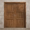 Sartodoors Sliding French Double Pocket Doors 60 x 84 inches, Ego 5010 Cognac Oak Veneer, Kit Rail Hardware ,  EGO5010DP-DKO-6084 - alternate 4
