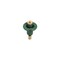 Orbit Sprinkler Head with Nozzle, 1/2 in Connection, MNPT, 12 ft, Plastic Green 54027 - alternate 1