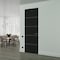 Sartodoors Hidden Door, Planum 0020 Matte Black Concealed Metal Frame 32" x 80" Left-hand Inswing PLANUM0020MF-BLK-32x80-LH-I - alternate 1