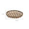 Homeroots 22in Brown Round Bamboo Vanity Tray 516323 - alternate 2