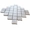 Apollo Tile Artisana 12x12 in. Silver Gray Textured, Foiled Resin Arabesque Lantern Mosaic Wall Tile, 5PK APLBRJ881A - alternate 4