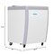 Koolmore 26 in. Gelato Dipping Cabinet Display Freezer with Sliding Glass Door, 6 Cu. Ft. KM-GDC-26SD KM-GDC-26SD - alternate 11
