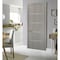 Sartodoors Modern Wood Interior Door with Hardware, Planum 0020 Grey Oak, Single Panel Frame Trims, Bathroom B PLANUM0020ID-SD-30 - alternate 3