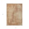 Homeroots 10' X 14' Terra Cotta And Copper Abstract Washable Indoor Outdoor Area Rug 587313 - alternate 6