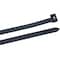 Gardner Bender Cable Tie, 24 in L, 7 in Max Bundle Dia., Black, Nylon 6/6, 175 lb Strength, 50 PK 46-424UVB - alternate 1