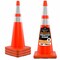 Xpose Safety 36 Inch Orange Traffic Cones Heavy Duty 12lb with 6in and 4in Collars, DOT Approved, 4PK AOTC36-64-12L-4-X-S - alternate 1
