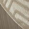 Homeroots 8' Cream Round Geometric Indoor Outdoor Area Rug 572836 - alternate 7