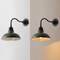 Jonathan Y Aurora 12.3 in. 1-Light Farmhouse Industrial Iron LED Gooseneck Arm Outdoor Sconce, Matte Green JYL7613L - alternate 3