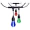 Satco Starfish 48 Foot LED String Light 15-S14 Lamps IOT RGBTW Black 120V S11191 - alternate 1
