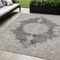 Homeroots 5' X 8' Black And Ivory Oriental Washable Indoor Outdoor Area Rug 597723 - alternate 1