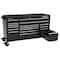 Proto 550 Series Rolling Tool Cabinet, 16 Drawer, Black, 67 in W x 25-1/4 in D x 41 in H J556741B-16BKPD - alternate 2