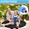 Serenelife 40 Inch Giant Outdoor Saucer Tree Swing with Hang Kit and Center Spinner SLSWNG102 - alternate 4