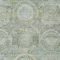 Homeroots 5' X 8' Sage And Gold Medallion Washable Indoor Outdoor Area Rug 616575 - alternate 4