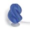 Jonathan Y Gema 13.5 in. Mid-Century Coastal Plant-Based PLA 3D Printed Dimmable LED Table Lamp, Clear Blue/Whit USA1009B - alternate 7
