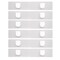 Advantus Fabric Panel Wall Sign, Name Holder, 2x9 in, 6PK 75329 - alternate 1