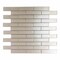 Apollo Tile Fossil Gray 11.8 in x 11.8 in Glass Glossy Floor and Wall Mosaic Tile 4.83 sqft/case, 5PK APLC8803A - alternate 4