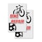 Signmission Bike Shop, Vinyl Decals Only 24 Inch x 36 Inch, Vinyl Decal, 2PK DSB-2436-2PACK-Bike Shop - alternate 1