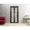 Sartodoors Sliding Closet Bi-fold Doors Planum 2122 Solid Core Modern Interior PLANUM2122BF-CA-48 x 80 (2* 24x80) - alternate 4
