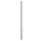 Apollo Tile Gray 0.6 in x 12 in Glass Glossy Pencil Liner Tile Trim 0.5 sqft/case, 10PK T88092-15A - alternate 1
