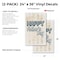 Signmission Father's Day, Vinyl Decals Only 24 Inch x 36 Inch, Vinyl Decal, 2PK DSB-2436-2PACK-30375 - alternate 2