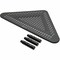 Tripp Lite MONITOR RISER FOR DESK, 12 X 20 IN. - HEIGHT ADJUSTABLE, CORNER, METAL, BLACK MR1220M - alternate 4