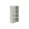 Homeroots 48" Gray Wood Four Tier Bookcase 333506 - alternate 6