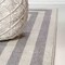 Jonathan Y Bandol Modern Classic Mitre Stripe Gray/Ivory 5 ft. x 8 ft. Area Rug MOH211E-5 - alternate 3