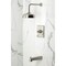 Kingston Brass Single-Handle Pressure Balanced Tub and Shower Faucet, Brushed Nickel KB6348PL - alternate 4