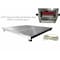 Selleton Scales Stainless Steel Washdown Floor Scale, Diamond Plate, 2 ft x 2 ft, 1000 - 5000 lb SL-800-SS-2X2-5K-D - alternate 2