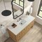 James Martin Vanities Breckenridge 60 in. Single Vanity, Light Natural Oak, w/ 3 CM Lime Delight Quartz Top 330-V60S-LNO-3LDL - alternate 4