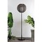 Jonathan Y Bea 61" Outdoor Woven Globe LED Floor Lamp, Coffee/Black JYL6507A - alternate 5