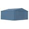 Arrow Classic 14 x 12 x 7 ft Blue Grey Steel Storage Shed CLG1412BG - alternate 1